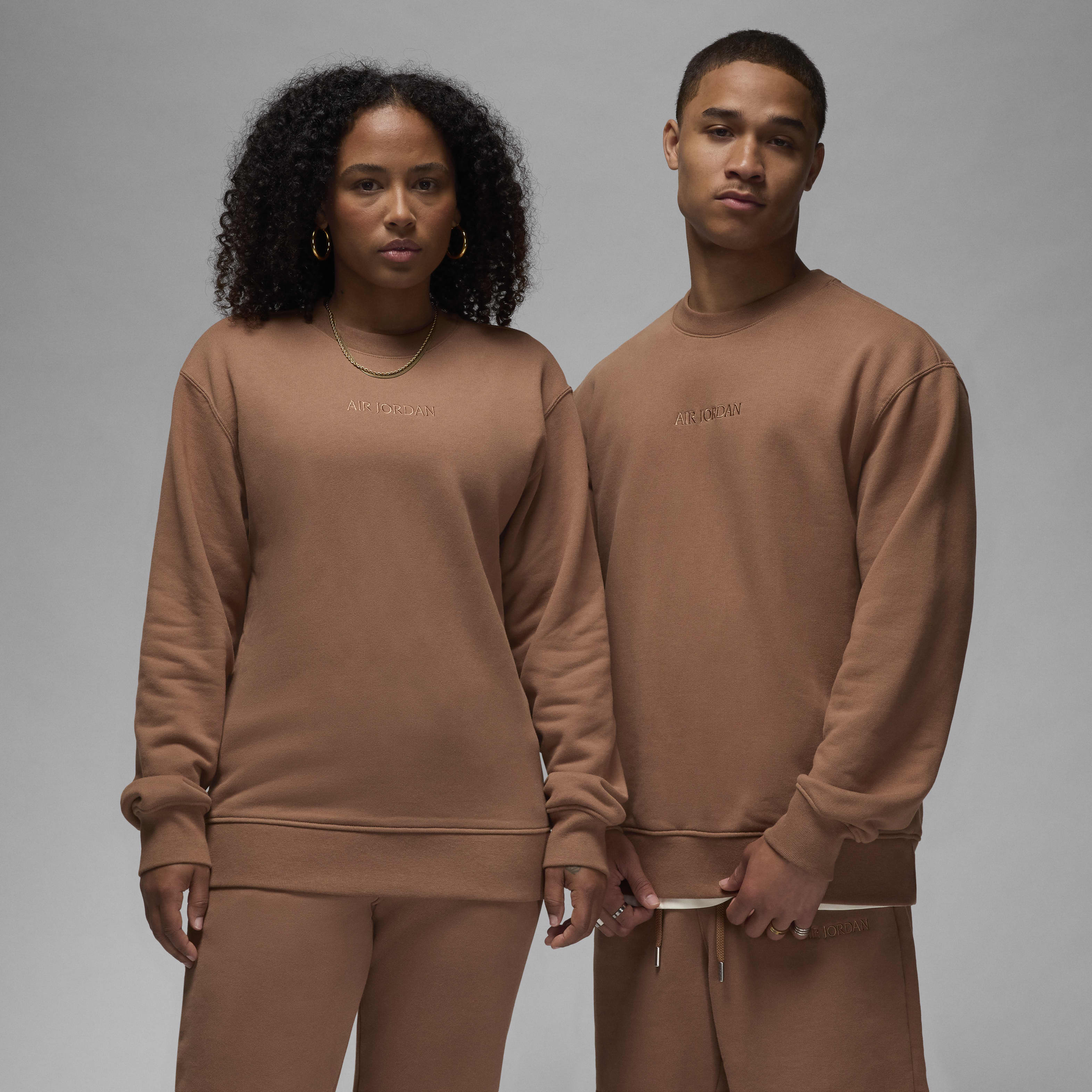 Nike Air Jordan Wordmark Men's Fleece Crew-Neck Sweatshirt | King's Cross